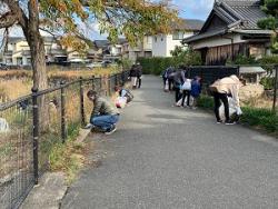 清掃の様子
