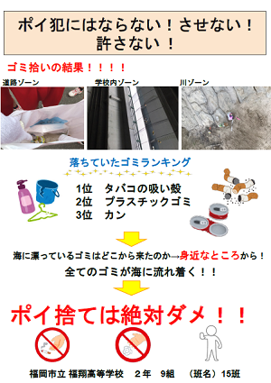 福翔高等学校　15班