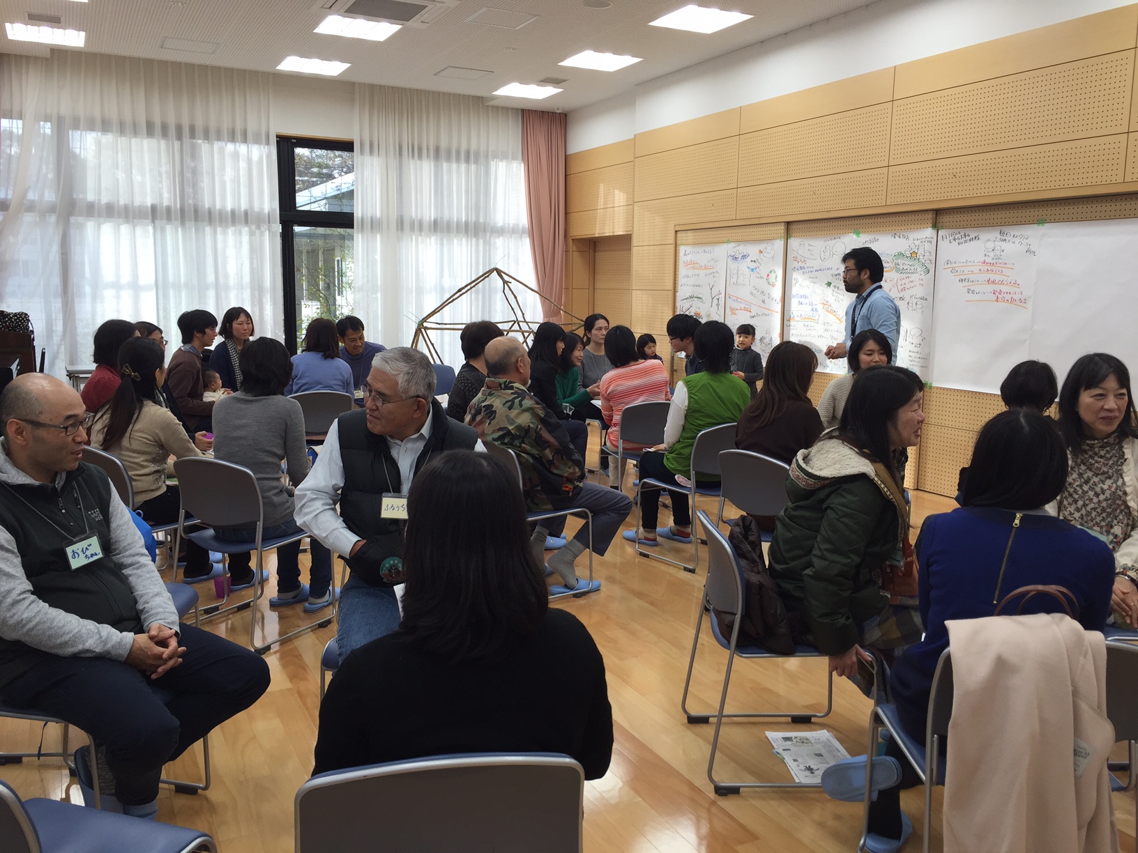 （写真） 「第3 回　「～「森のようちえん」って知ってる？～」の様子