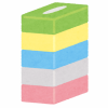 ティッシュペーパーのイラスト