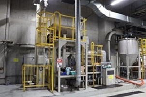 写真：大型生ごみ処理機