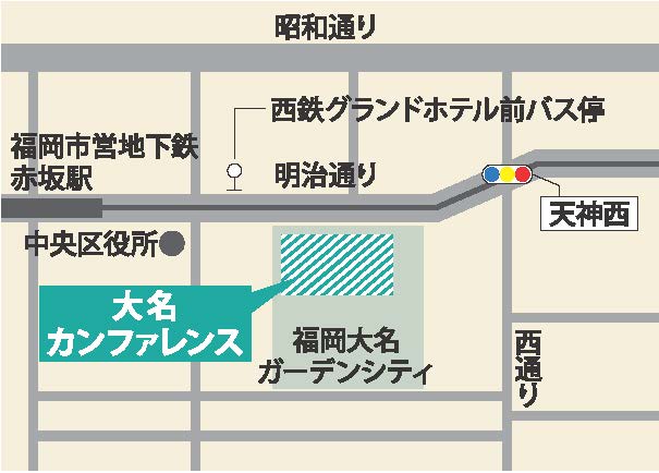 会場周辺の地図
