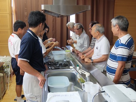 実験の様子