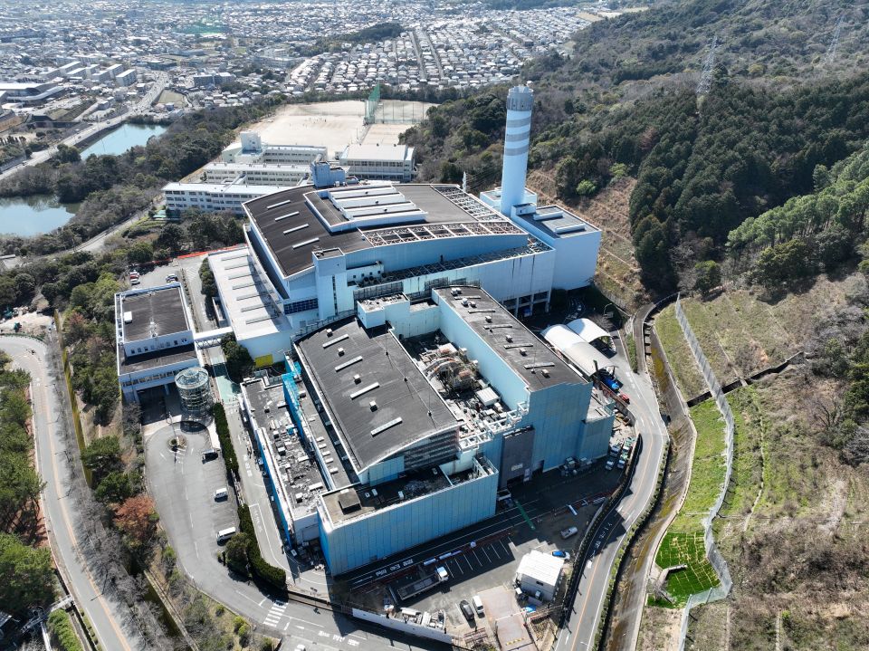 2026年3月23日敷地北側からの航空写真