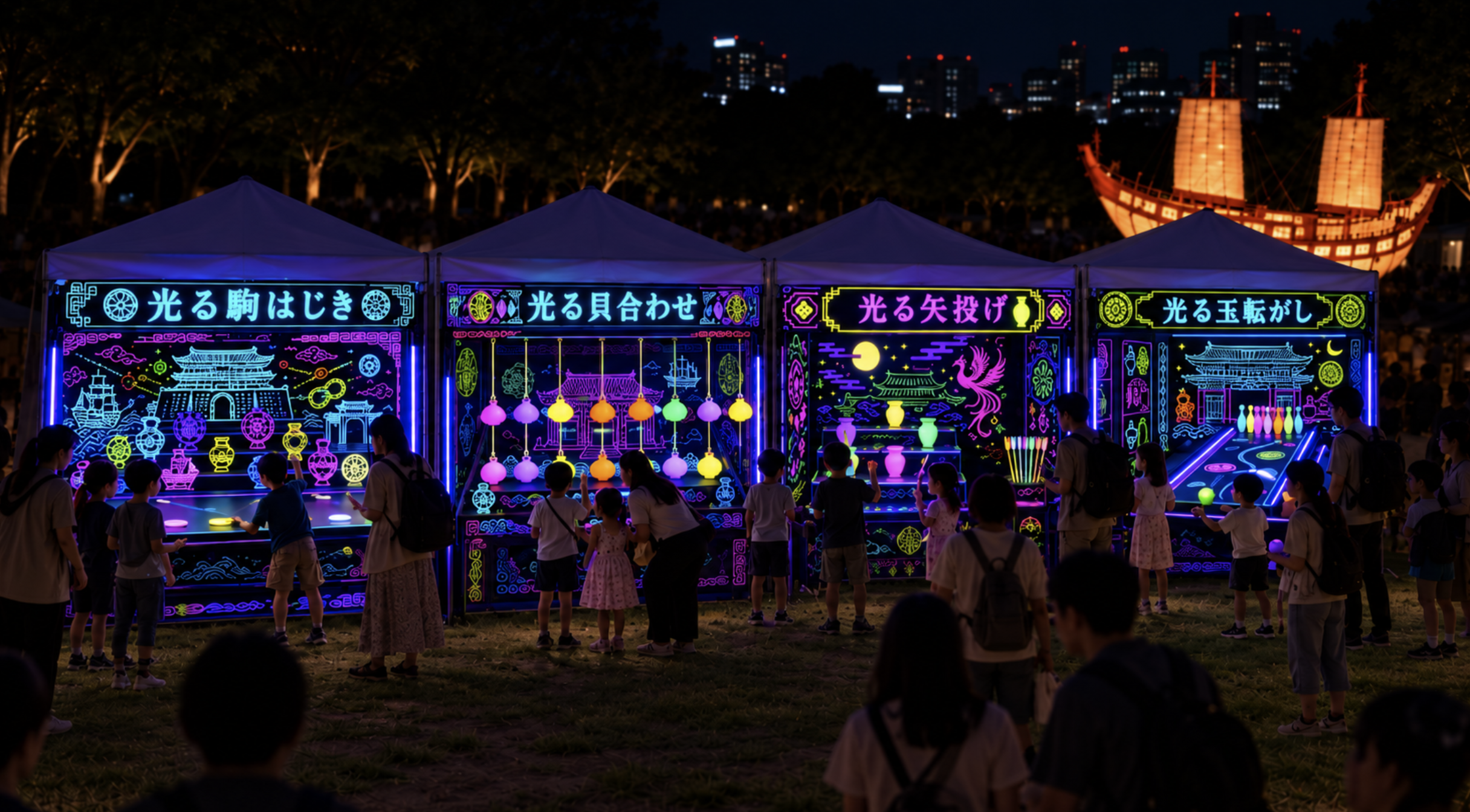 ひかる屋台