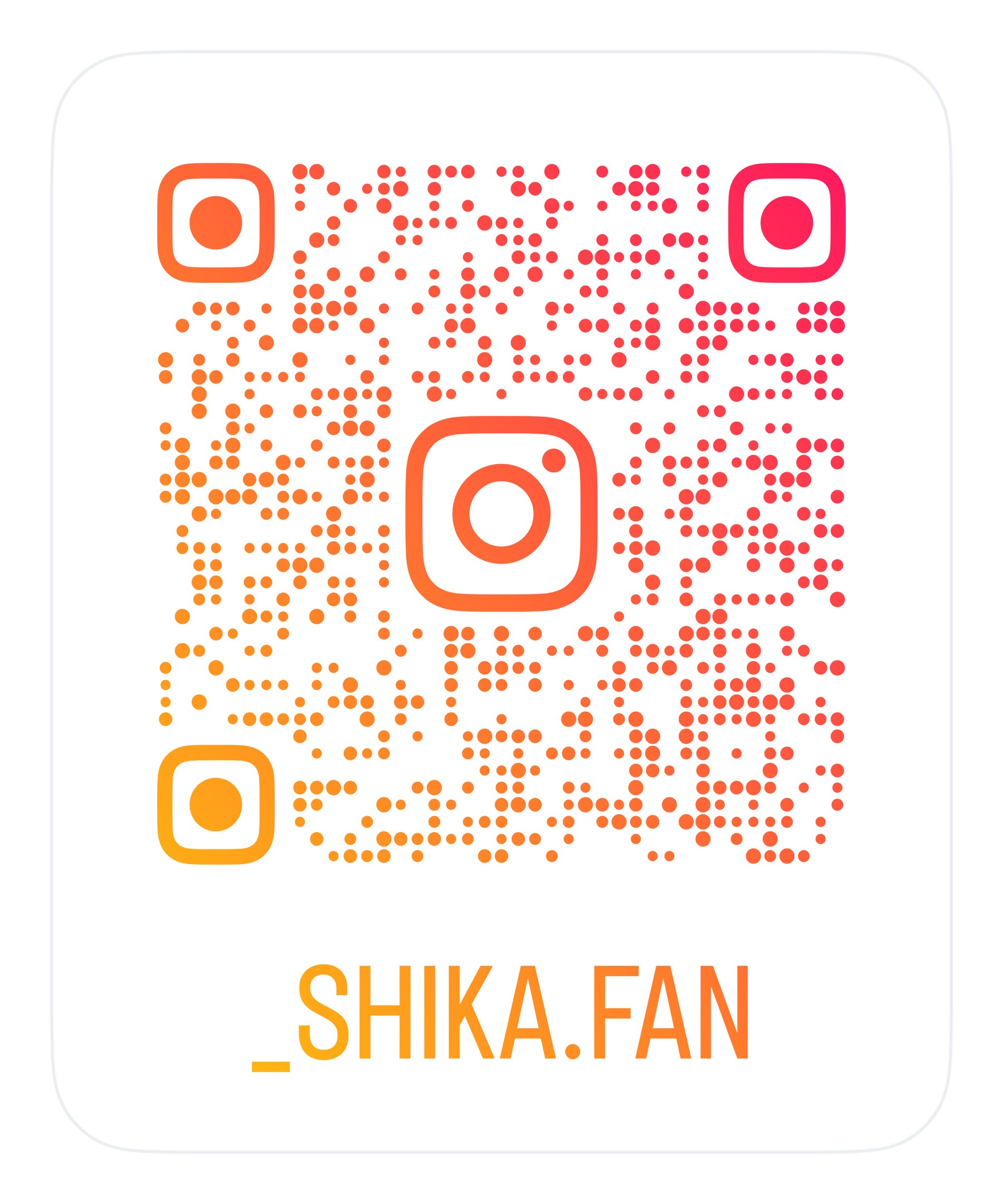 イベント公式インスタグラムQRコード