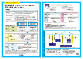 「研究開発用オフィス（IT・デジタルコンテンツ・医療・環境等）、外国・外資系企業のオフィス」のパンフレット紙面画像
