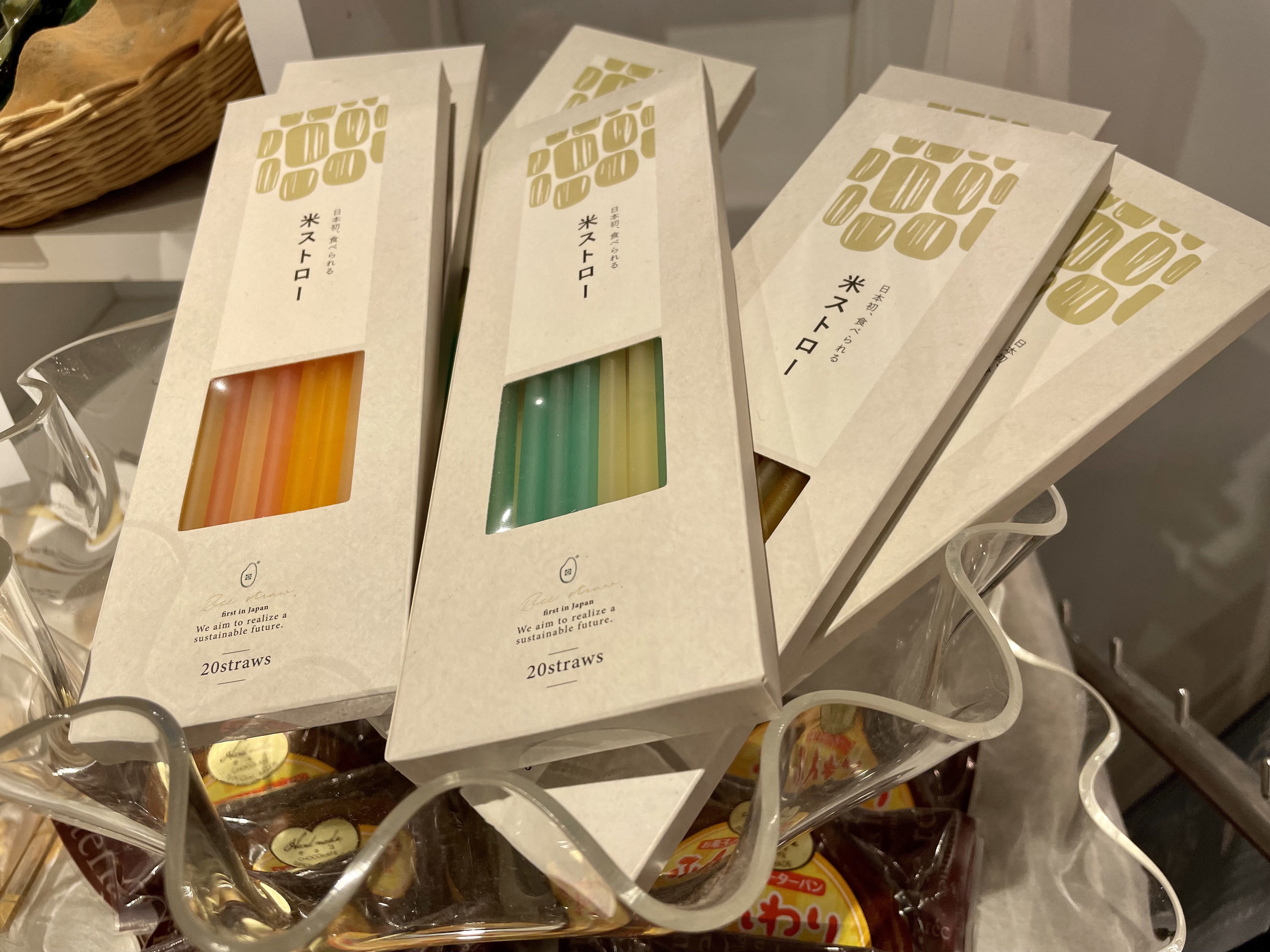 米ストロー販売の様子２