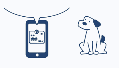 愛犬の情報がひと目でわかるイラスト
