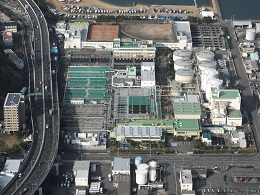 下水処理場の写真その２