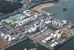水処理センター（下水処理場）の航空写真