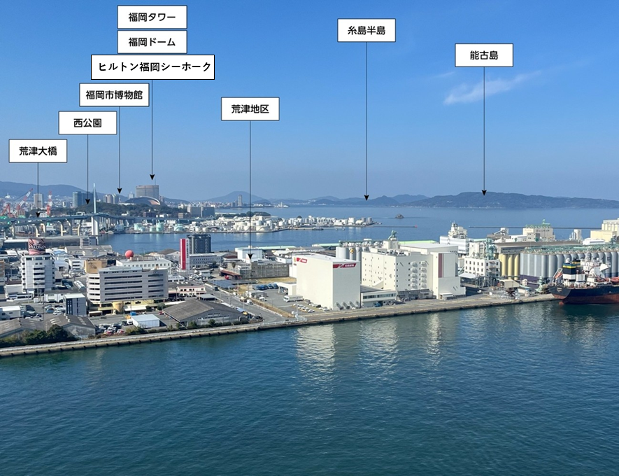 北西の景色