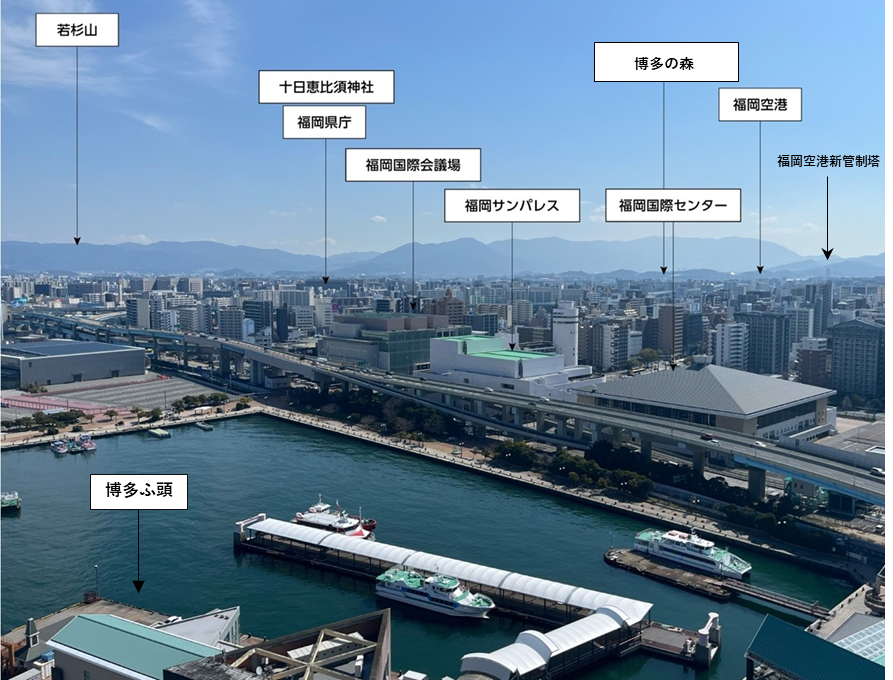 南東の景色