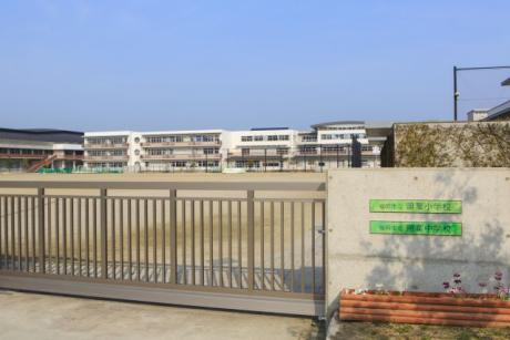 福岡市初の小中連携校、照葉小中学校