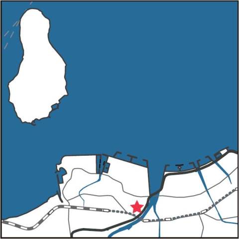 愛宕神社の地図