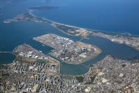 アイランドシティ全体（東側から撮影）の斜め写真