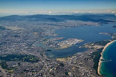 アイランドシティ 全体(北東側から撮影)