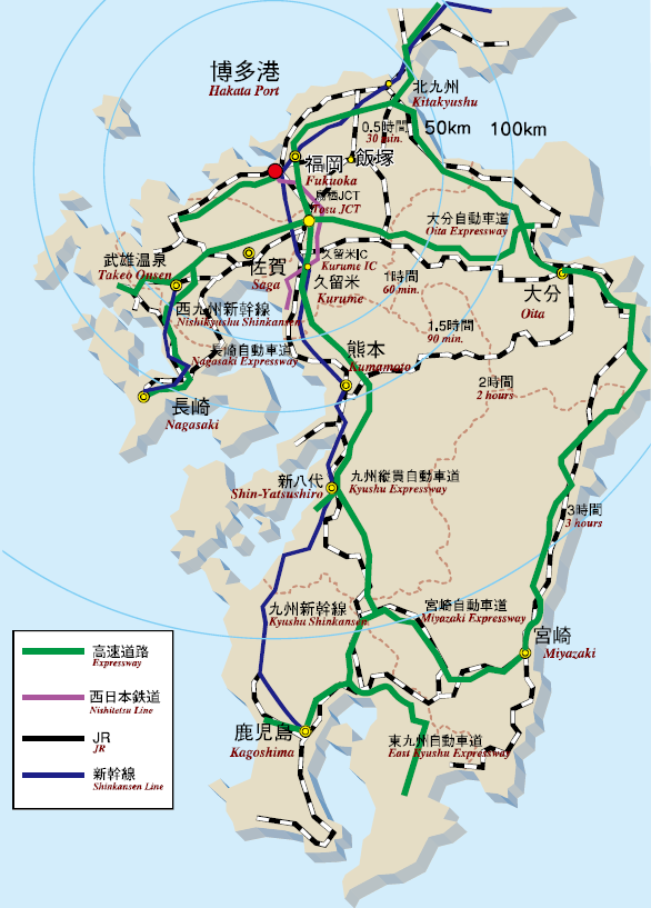 Kyushu Expressway Network