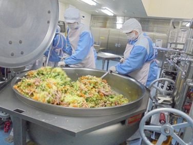 料理の様子の画像３