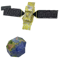 人工衛星と地球