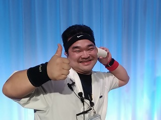講師の田中さんの写真