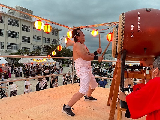 和太鼓の演奏