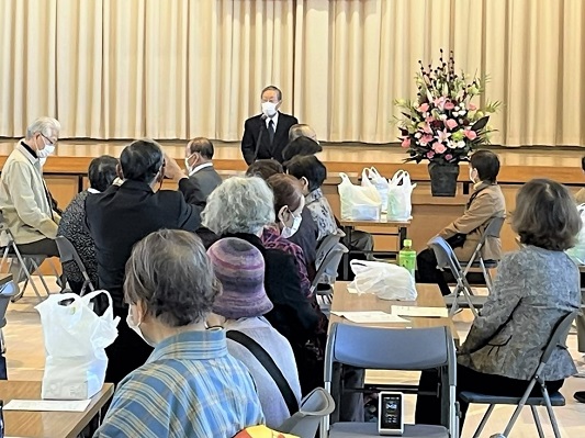 會田会長祝辞