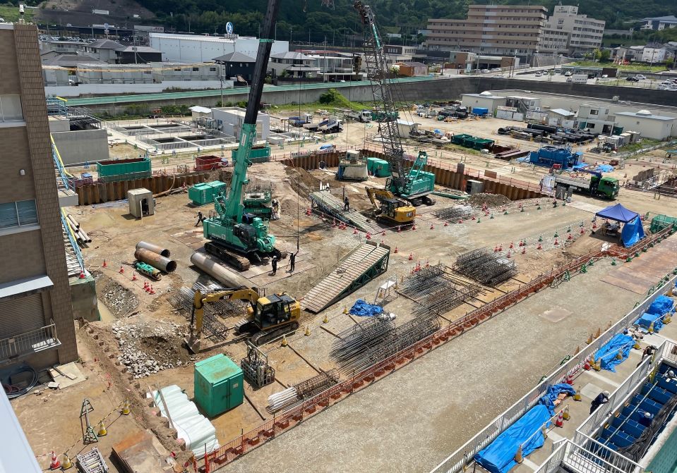 ２系急速ろ過池の写真