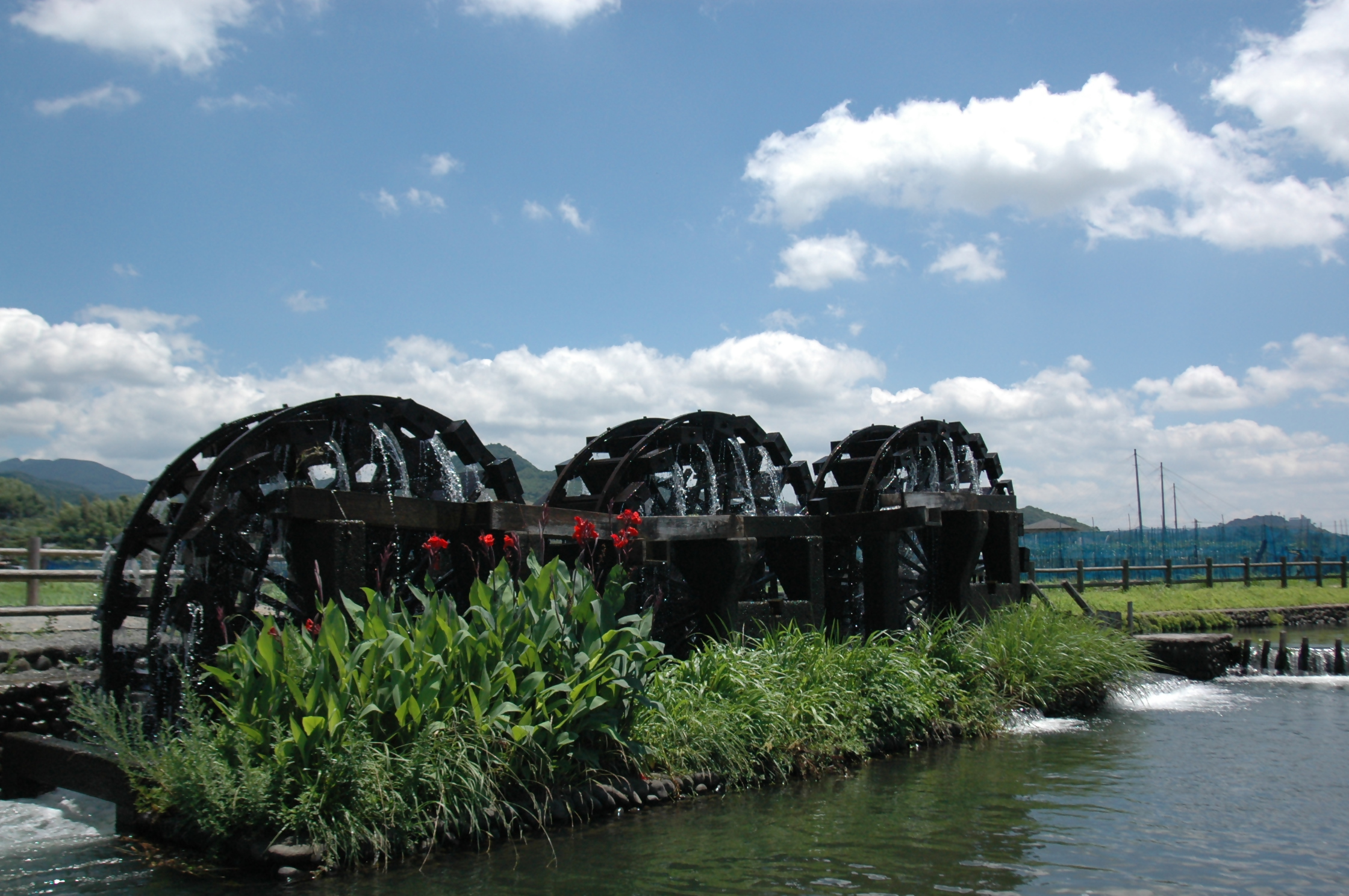 秋月の眼鏡橋