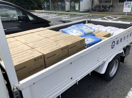 支援物資拡大