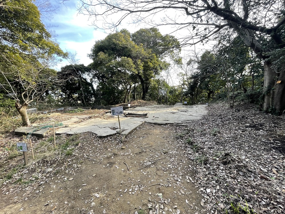 愛宕ケーブルカー山上駅跡