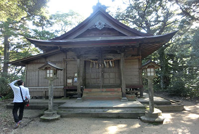 写真：叶岳（叶嶽神社）