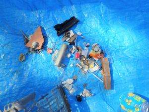 拾ったごみの一部