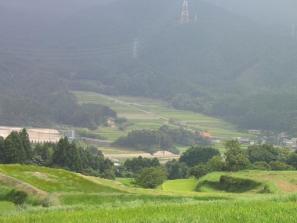 画像:福岡市早良区脇山の中山間地域風景