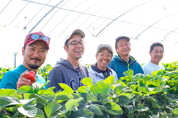 写真：宝玉の生産者の男性