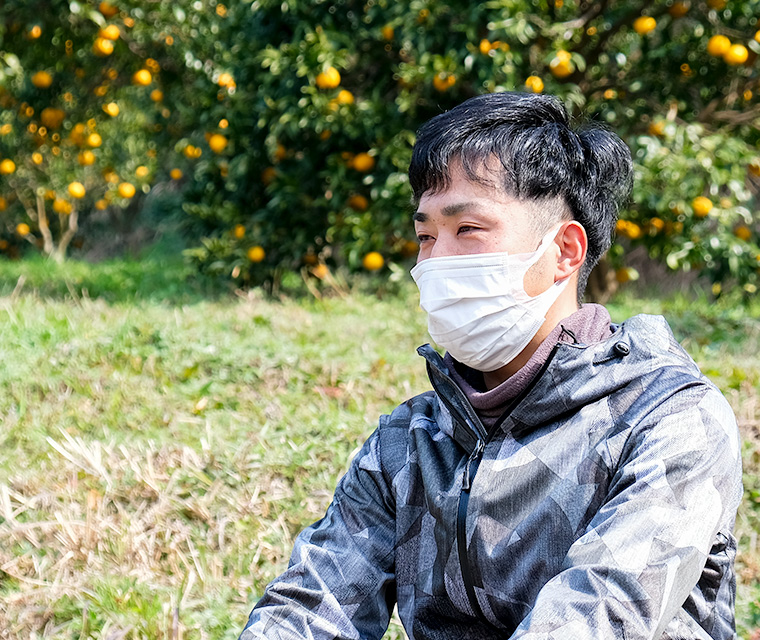 写真：浜地農園 浜地 啓史さん