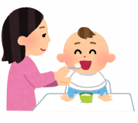 離乳食のイラスト