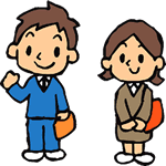 民生委員・児童委員のイメージイラスト画像