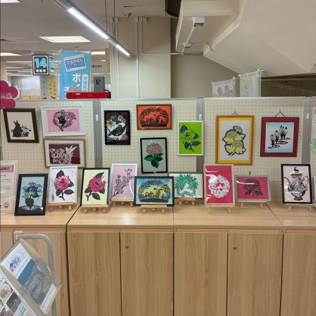 令和8年6月の一人一花展示コーナーの展示作品