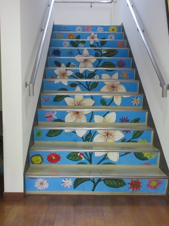 令和７年度原西公民館階段アート