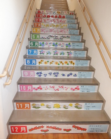 令和７年度大原公民館階段アート