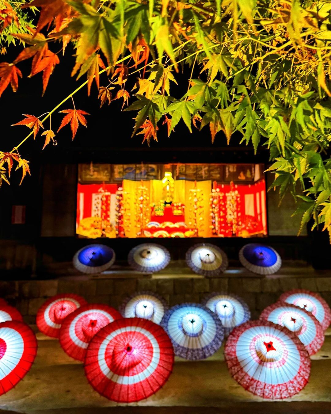 フォトモザイクアート応募写真 紅葉八幡宮