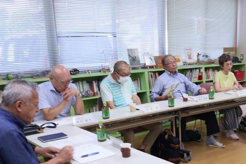 懇談中の様子