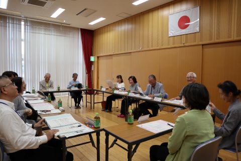 懇談中の様子