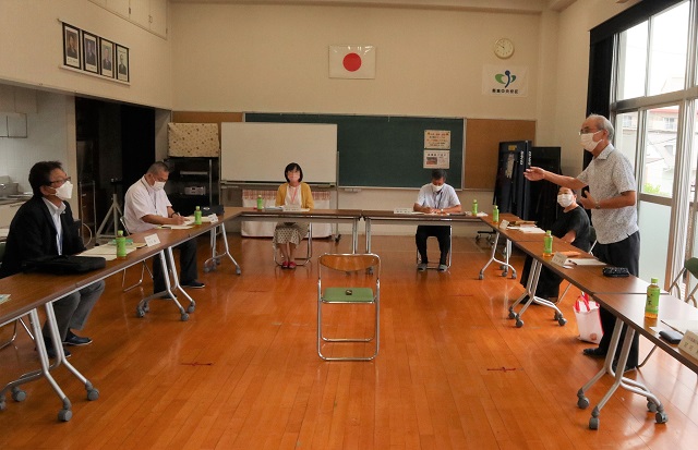画像：松本会長のあいさつ