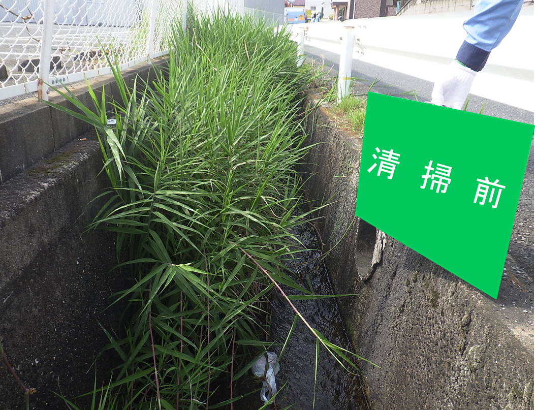 清掃前の画像
