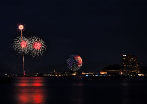 百道浜花火２