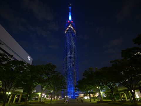 福岡タワー天の川イルミ５