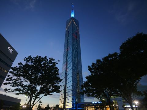 福岡タワーアクアリウムイルミネーション１
