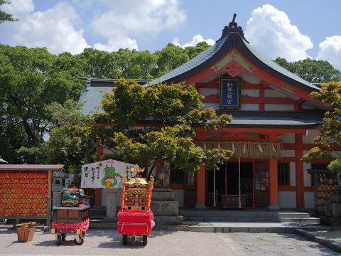 紅葉八幡宮獅子祭り1